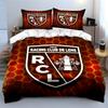Racing Club de Lens Bedding Set Bedding Duvet Cover Set Duvet Cover Pillowcases  (1 * Duvet Cover 2 * Pillowcases, without duvet insert)