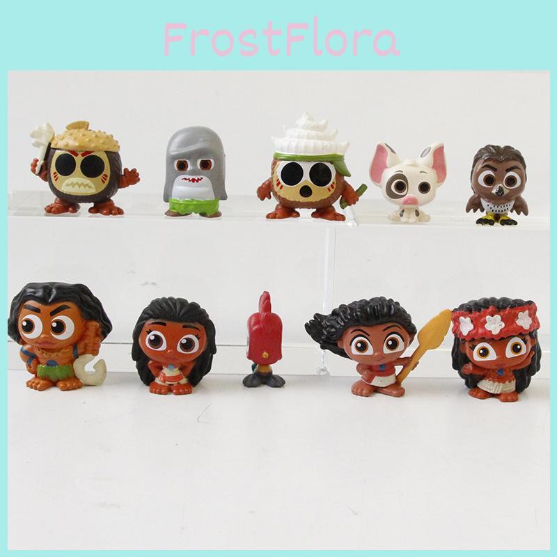 Pvc Figurines Moana Collection With Eyecatching Design For Play Display And