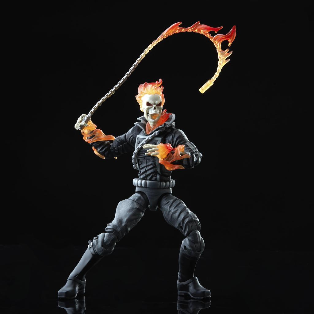 Hasbro Marvel Legends Series Marvel Comics Ghost Rider 6-inch Action Figure with 6 Accessories (F3450) Authentic