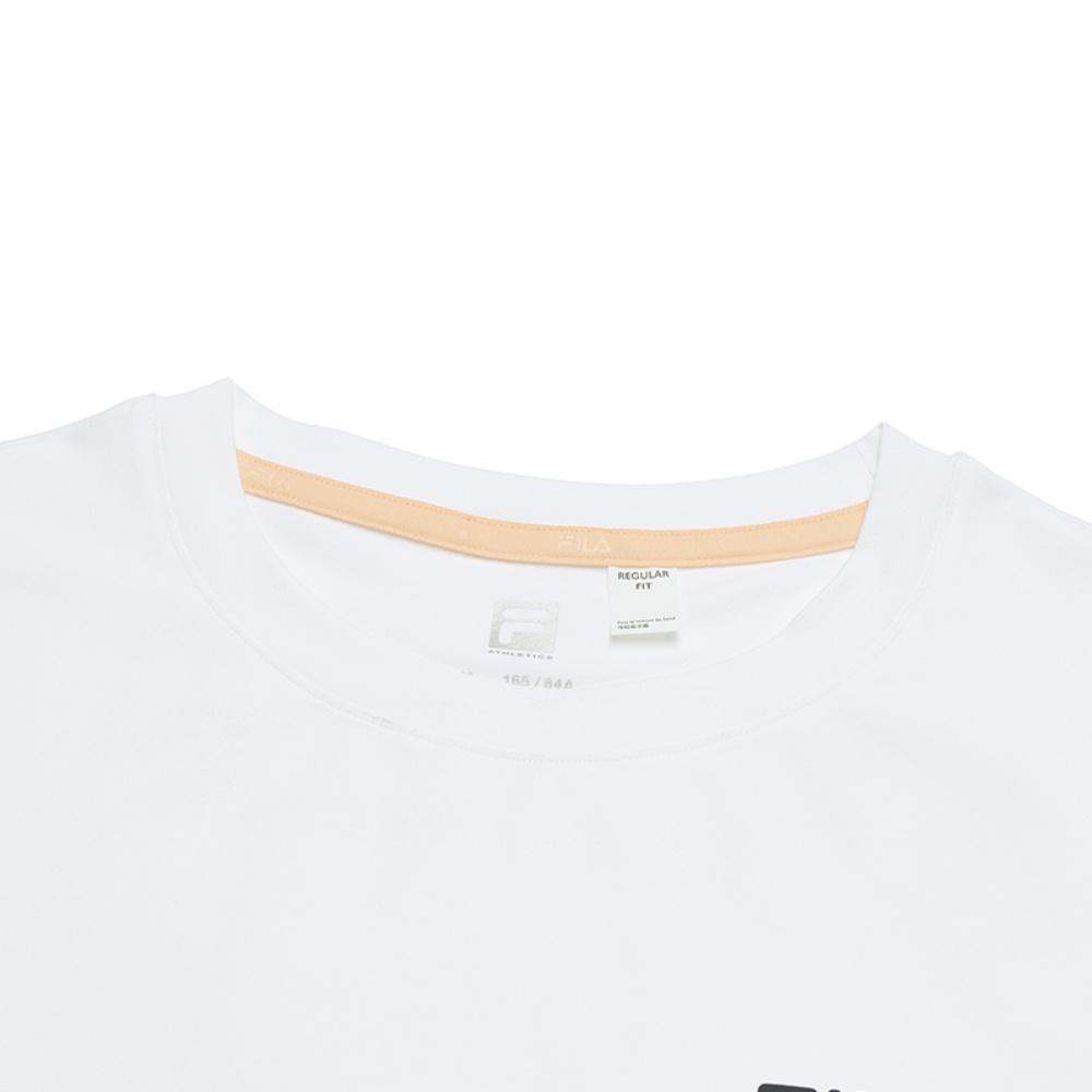 New FILA T Shirts Women's Jade White A11W538110F-WT