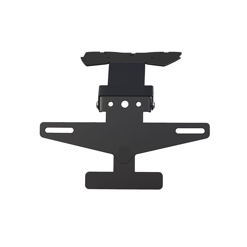Qianjiang Sai 250/150 Rear Stainless Steel License Plate Holder, Short Tail Modification, Foldable & Thickened