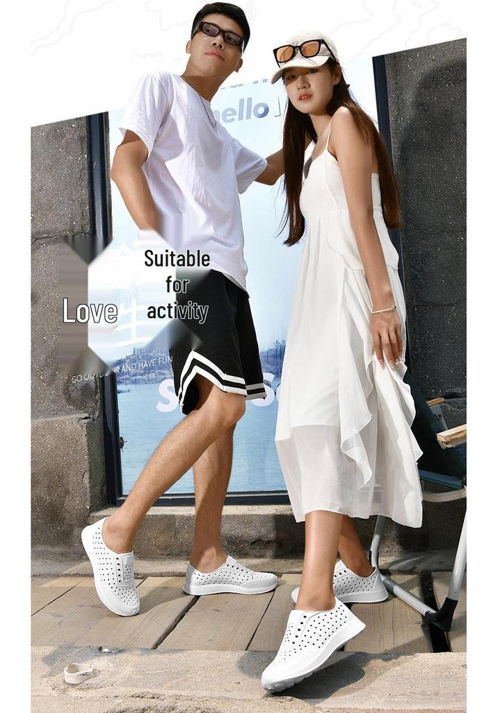 Rutschfeste Hohl-Sommersandalen für Damen und Herren - Weiche Sohle, Lässige Outdoor-Strandschuhe
