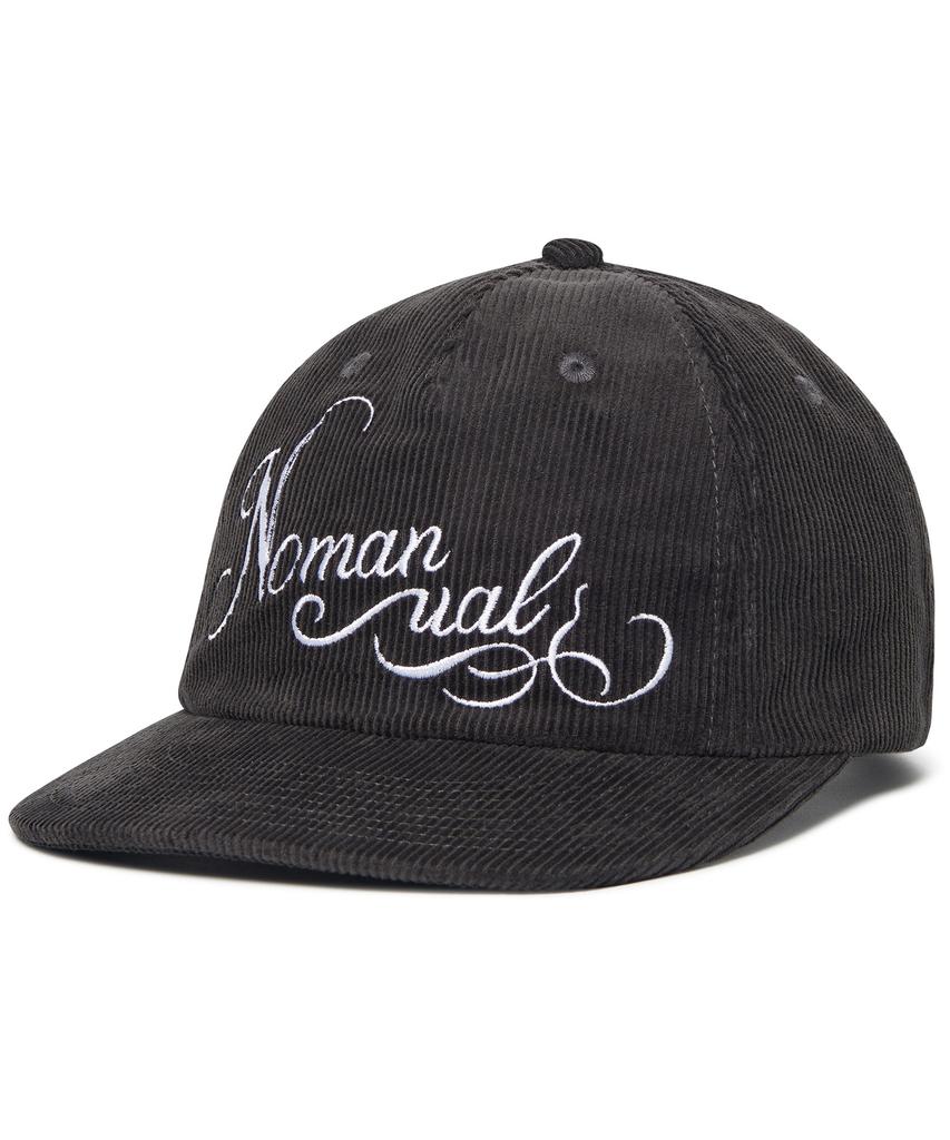 Nomaenyueol Stem Corduroy Ball Cap - Charcoal