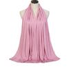 Modal Cotton Jersey Hijab Scarf For Women Stretch Shawl Plain Muslim Headband Fashion Solid Color Long Muffler 170*60cm