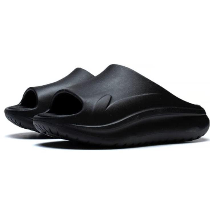 New LiNing SOFT SLIPPER Slide Slippers Unisex Black AGAT017-1