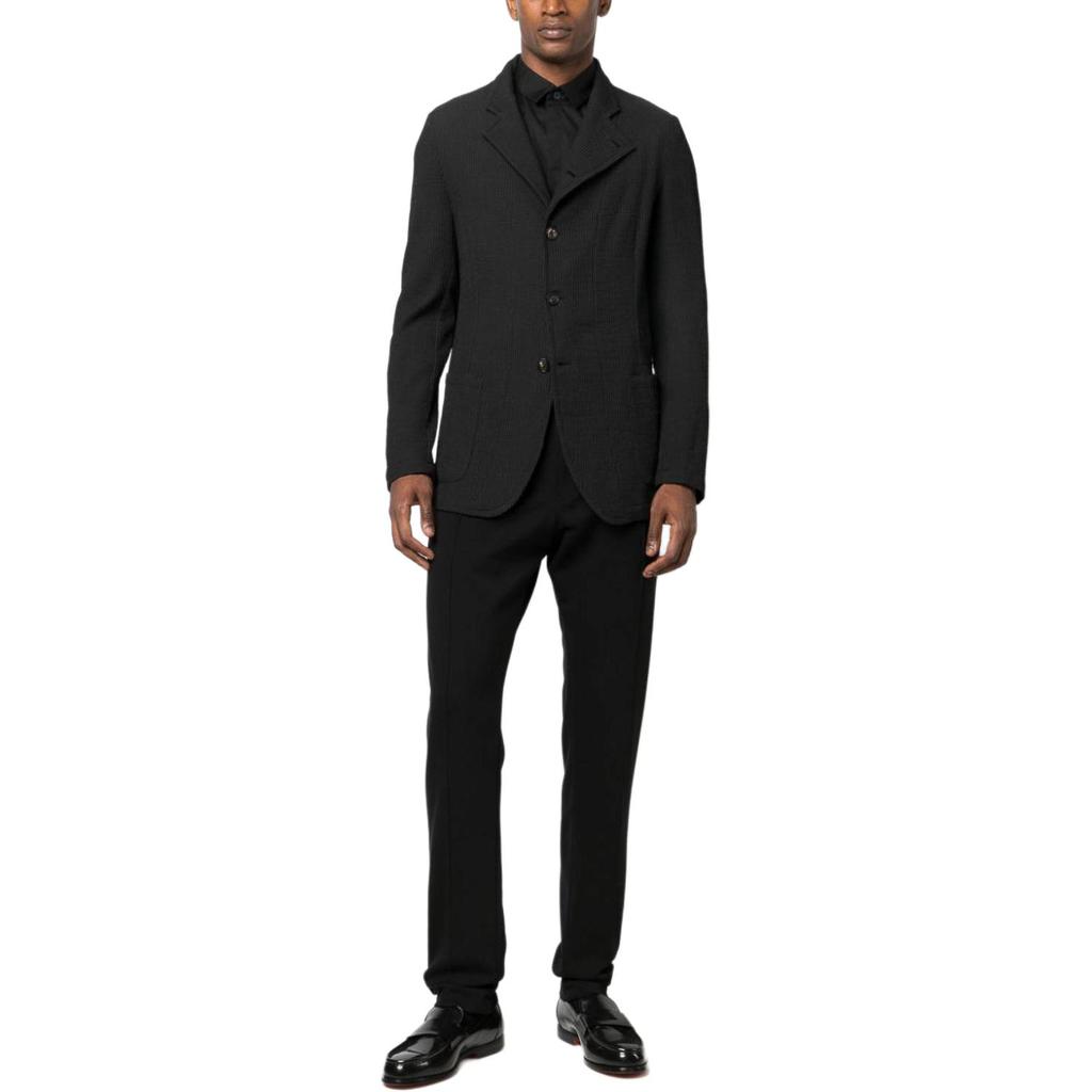 Emporio Armani Tailored Straight-leg Trousers H41P59-E105-9999
