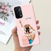 Für OPPO A93 5G Hülle Oppo A74 5G CPH2197 CPH2263 Modisches Mond Design Weiches Silikon Schutzhülle Handyhüllen