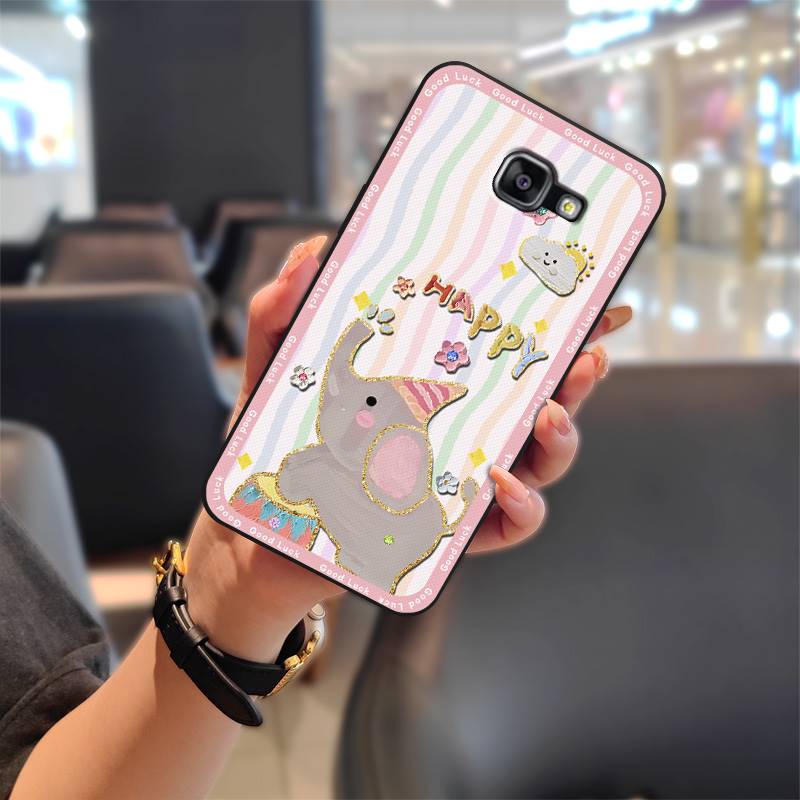 Husă Moale din Silicon Husă Telefon Pentru Samsung Galaxy A510/A5 2016/SM-A510F Desene Animate Durabilă Impermeabilă Rezistentă la Șocuri Graffiti