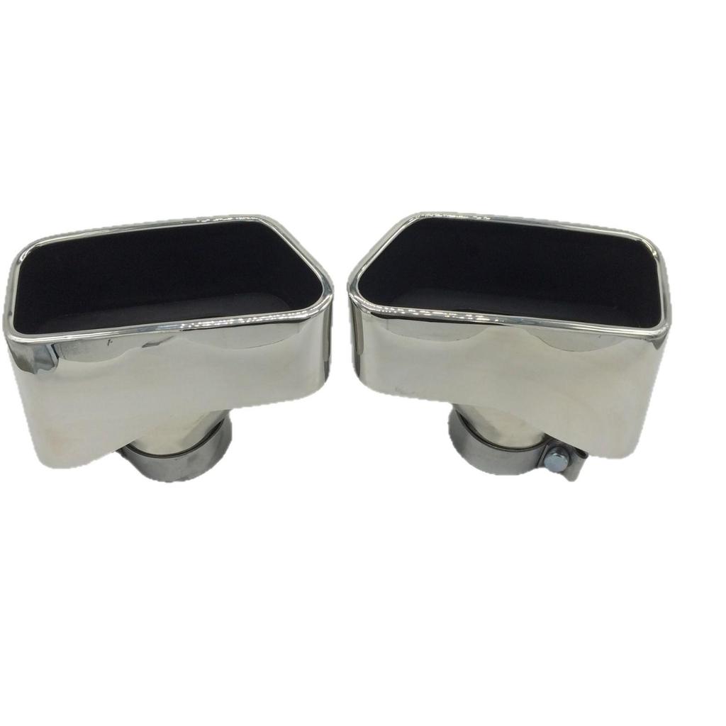 Stainless Steel Tailpipe Muffler Cover for 10-17 BMW F10/F18
