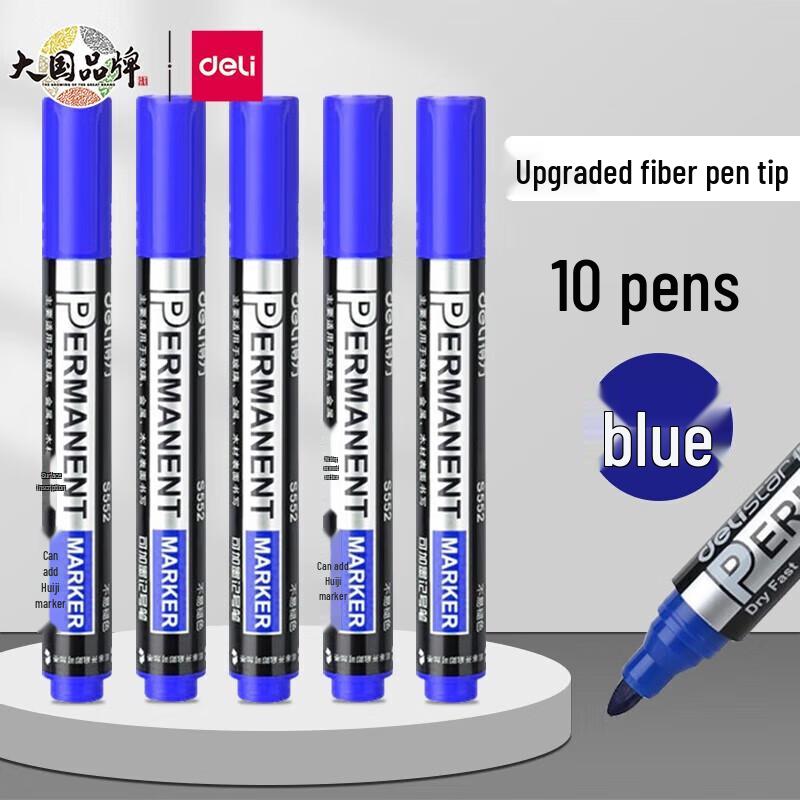 Deli S552 Refillable Oil-Based Marker