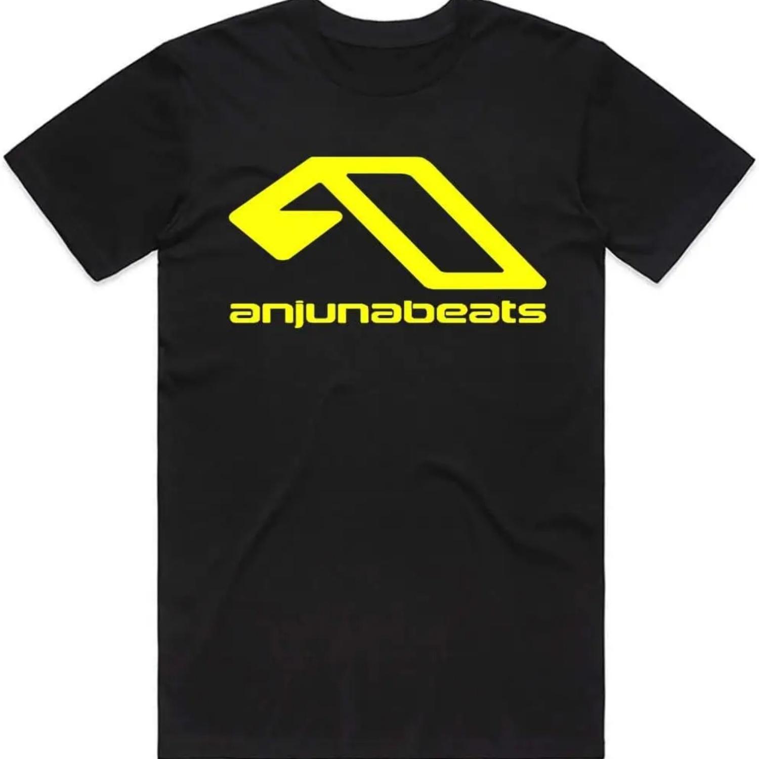 

Anjunabeats White Font t Shirt Love Men s O-Neck Black S чёрный