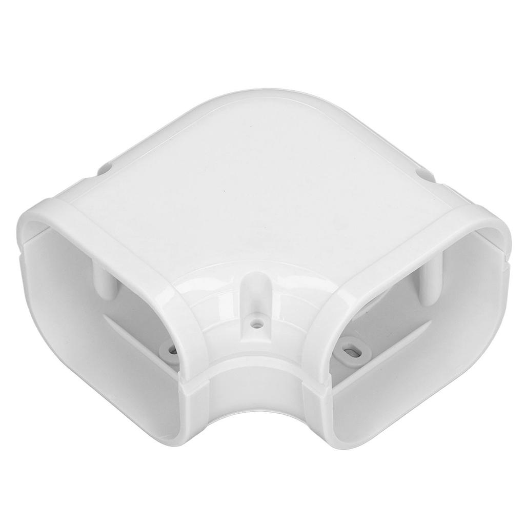90 Degree Flat Elbow Line Cover PVC Mini AC Flat Elbow Line Cover for 1 To 2 Horsepower Air Conditioner