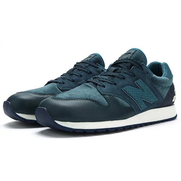 New Balance The Beast X  NB 520 Orchid Embroidery Lace-Up Low-Top Running Shoes Women Sneaker Dark-Teal WL520BN