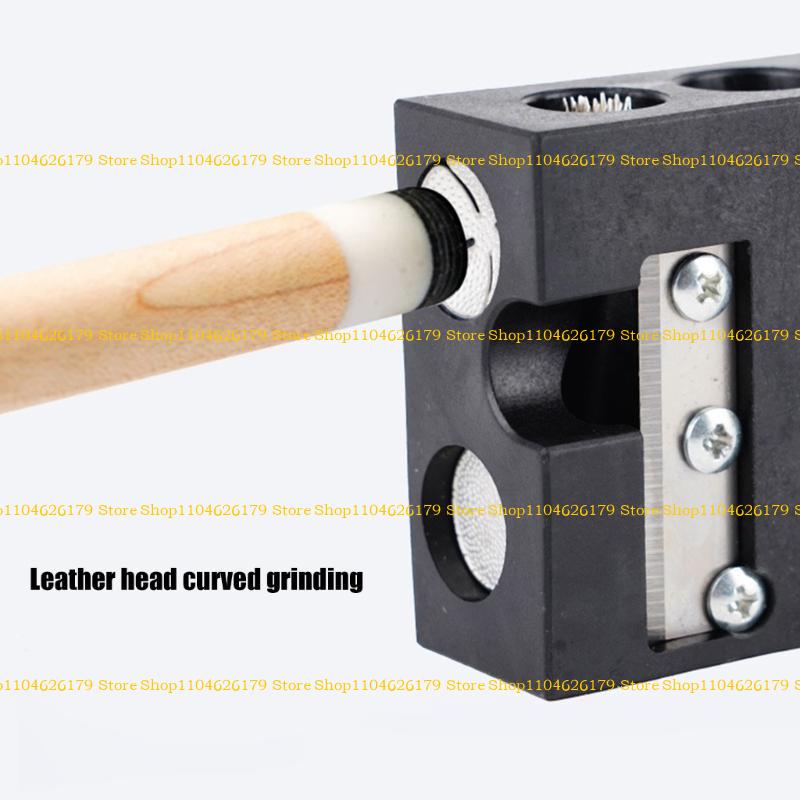 A1A2 11 In 1 Multifunctional Billiards Club Replacement Repair Tool, Rod Repair Tool, Cue Tip Shaper for Rapid Cue Tip Repair