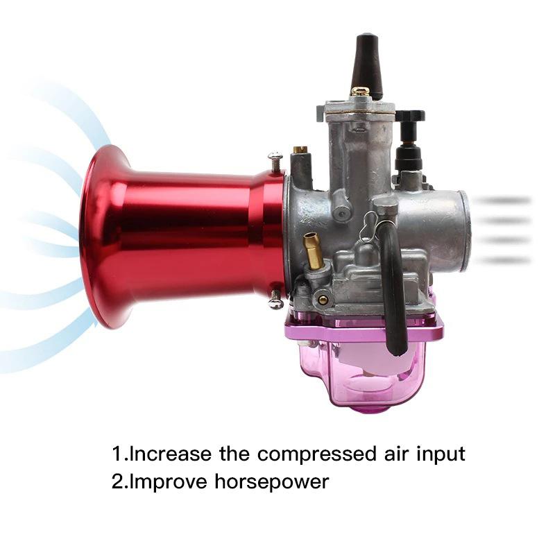For 50Mm Modified Motorcycle Carburetor Carb Air Filter Wind Cup For Koso Oko Pwk 26 28 30Mm Carburetor Air Filters Trumpet Cup