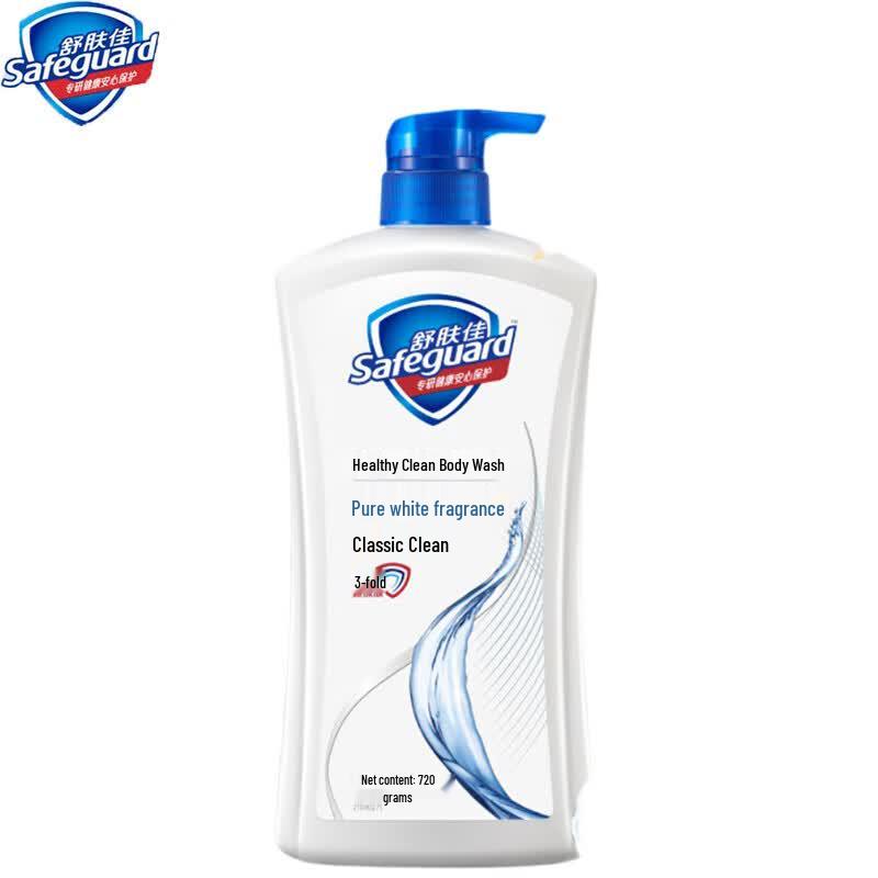 Safeguard Body Wash & Adoufu Shampoo Bundle