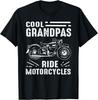 T-shirt Cadeau Grand-Père Motard T-shirt Unisexe