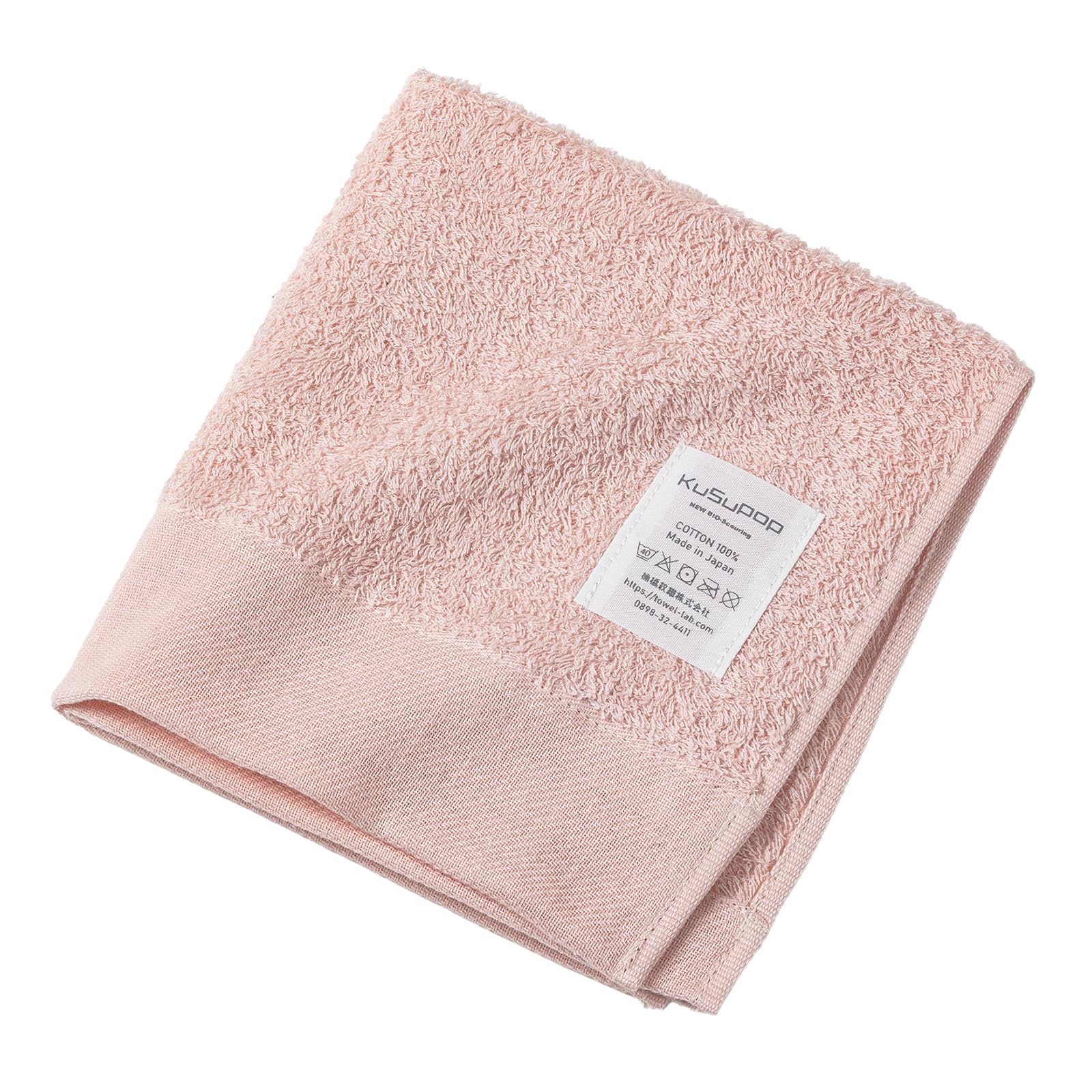 

Kusubashi Monori Imabari KuSu POP Pile 33 x 34 Made in Product Number Towel, Towel, Washcloth, Pink, Approx. cm, Japan, 1-69841-51-P розовый