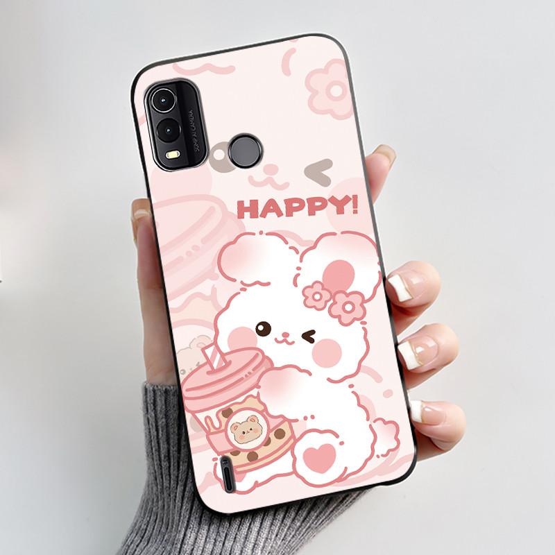 Phone Case For Nokia G11 Plus Matte Black Casing Soft Silicone Ultra Thin Slim Cover Aesthetic Luxury Cute Cool Boys Girls Shell