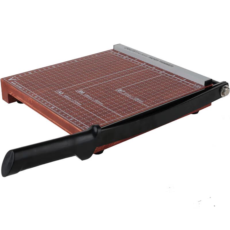 Deli 8005 Wood Base Paper Trimmer