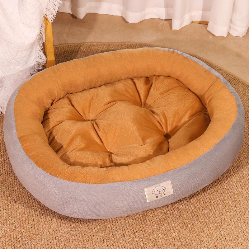 Four Seasons Universal Pet House: Portable, Detachable, Washable Dog & Cat Bed Cage Brown - Tear-resistant, Hand-washable