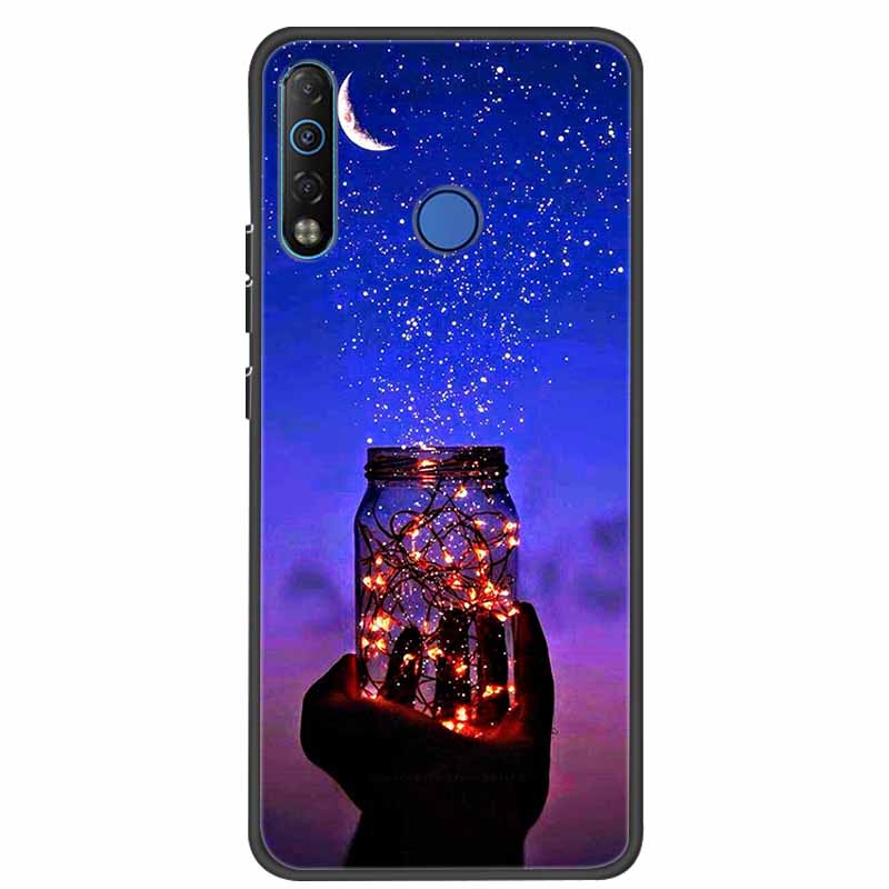 Case For TECNO Camon 12 Air Luxury Silicone Soft Shockproof TPU Back Cover for Tecno Camon 12 CC6 Case Camon12 Funda Love Coque