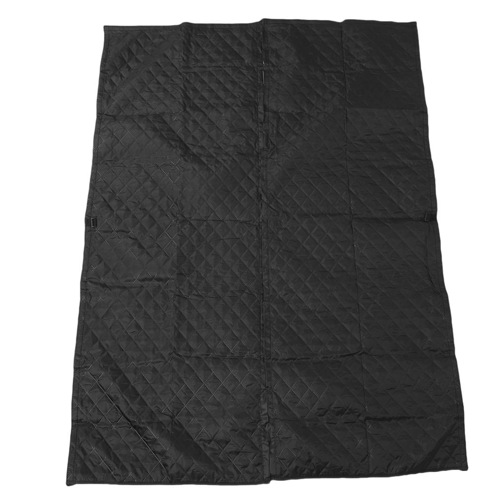 RV Insulated Door Cover RV Door Insulation Curtain Warm Thermal Door Blanket with Storage Bag for Autumn Winter