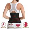 Lover-Beauty Waist Trainer Tummy Control Waist Cincher Corset Women Hourglass Body Shaper Black Polyamide Hook Eye Waist Trimmer