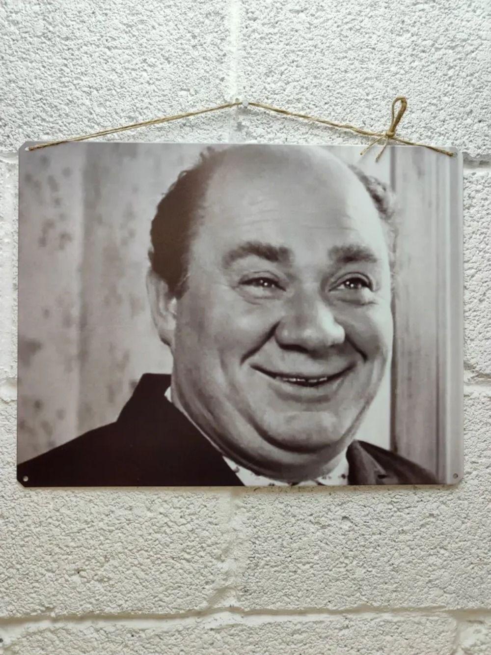 

Metal Sign Evgeny Leonov Poster Wall Art Decor Retro Vintage Tin Plate