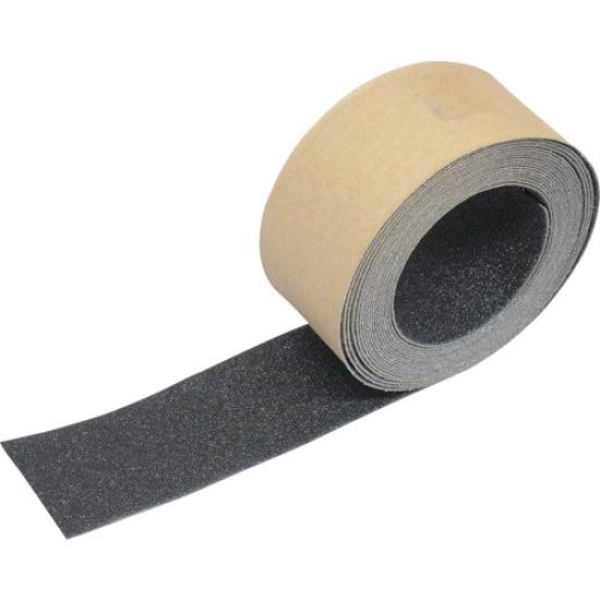 TRUSCO 50mm x Outdoor TNS50 Non-Slip Tape, Black, 5m, Use, чёрный