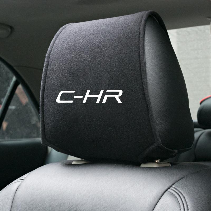 1PCS Hot car headrest cover fit for Toyota C-HR CHR Accessories Car Styling