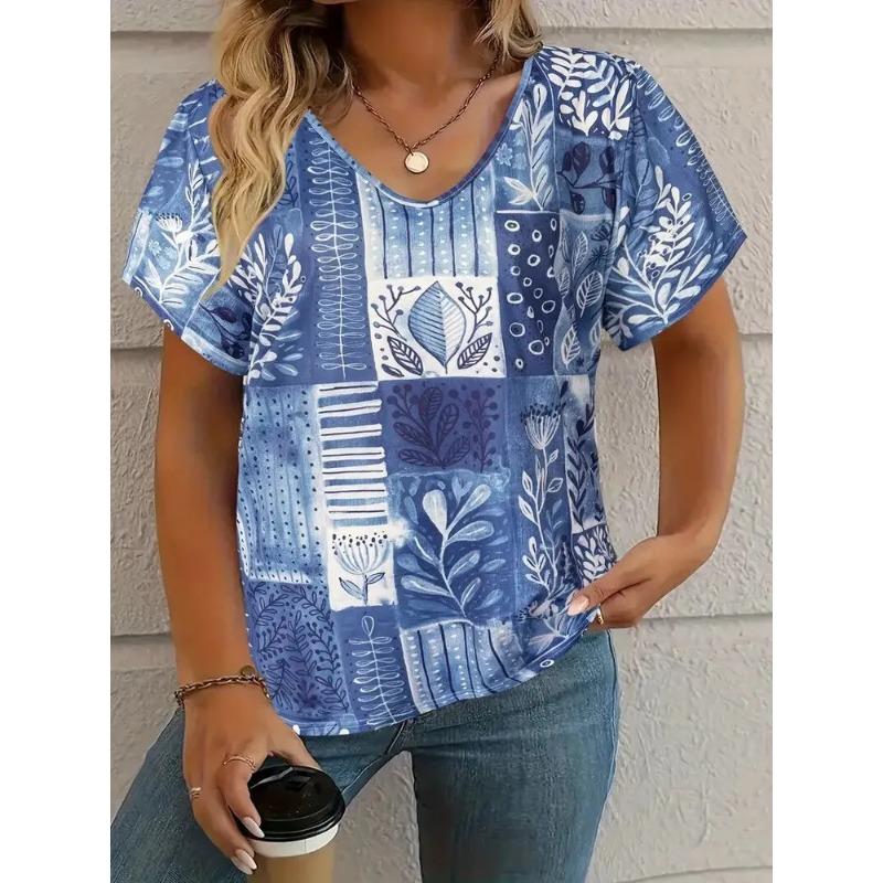 

Женская футболка с 3D-принтом в виде сетки, изысканная графика, короткий рукав, летняя уличная футболка с круглым вырезом, топы, свободные футболки 5XL