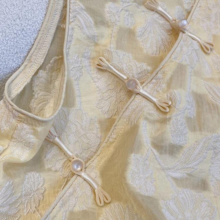 2025 summer high-end temperament versatile sleeveless vest shirt women's summer vest top