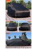Thickened Northeast Cotton Car Cover: Winter Protection Against Freezing, Frost, Snow, and Hail