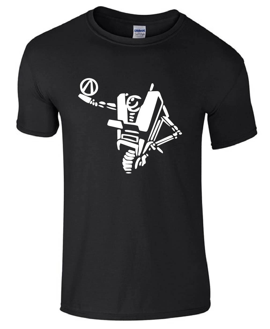 Claptrap Borderlands Inspired Gaming unisex kids/adults Top T-shirt V2 4XL