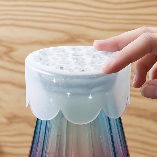 Yousheng Blossom Grid Silicone Flower Arrangement, Reusable Floral Stem Holder for Vase, Flexible Waterproof Flower Grid for DIY Arrangements, Wedding