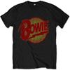 David Bowie 'Logo Diamond Dogs' (Preto) Camiseta Infantil