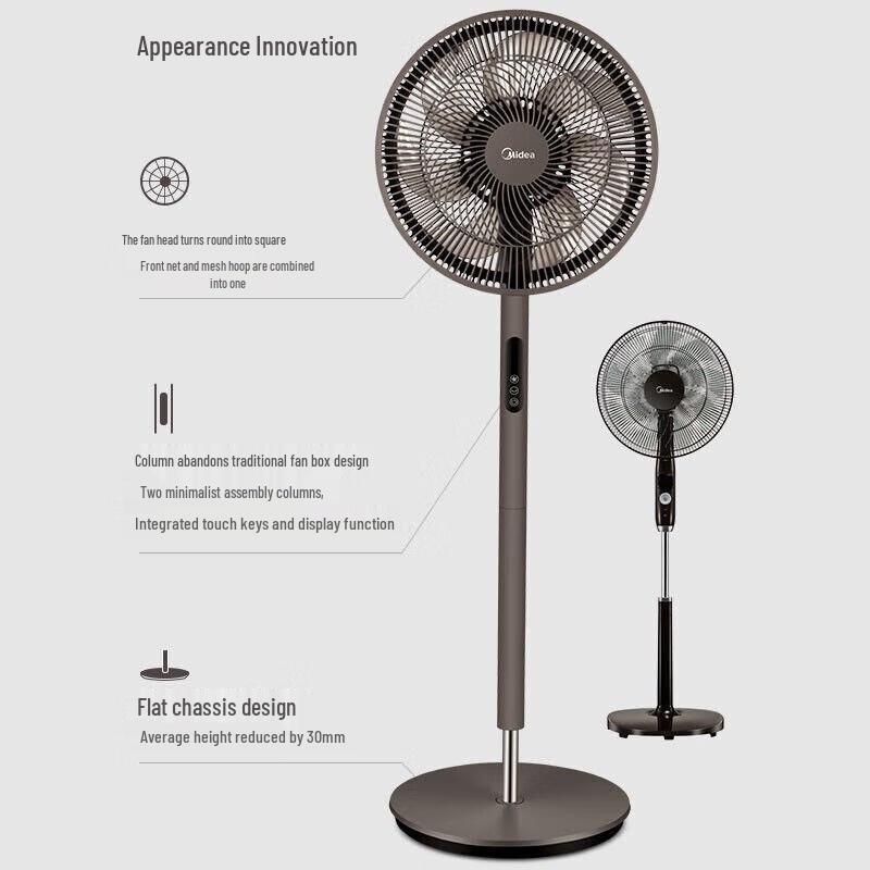 Midea Smart Inverter Floor Fan CN plug (adapter included)