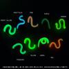 MADISON Collaboration Pickarinendo Gel Clay Gel Luminous Luminous Halloween Glowing Gel Clay Gel 3D Hard Gel Clay Clay Neon Color select (Please