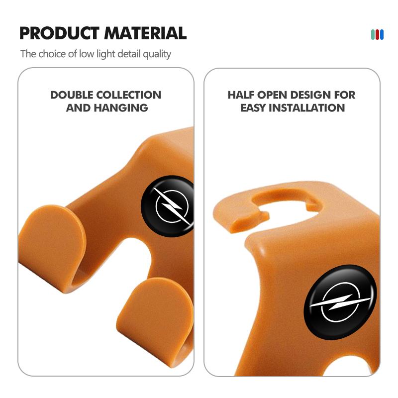 Car Rear Seat Hanging Holder Organizer Back Seat Headrest Hook For Opel Corsa D Astra G H J K F Mokka C Zafira B Vectra