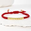 Pulsera Roja de la Cábala Hecha a Mano - Amuleto de la Suerte Protección Ojo Maligno, Cuerda de Nailon, Ideal para Uso Diario o para Regalar