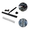Adjustable Length Silicones Wiper For Bathroom Window Shower Door Floor Tile Multiple Surfaces Squeegee Cleaning Tool