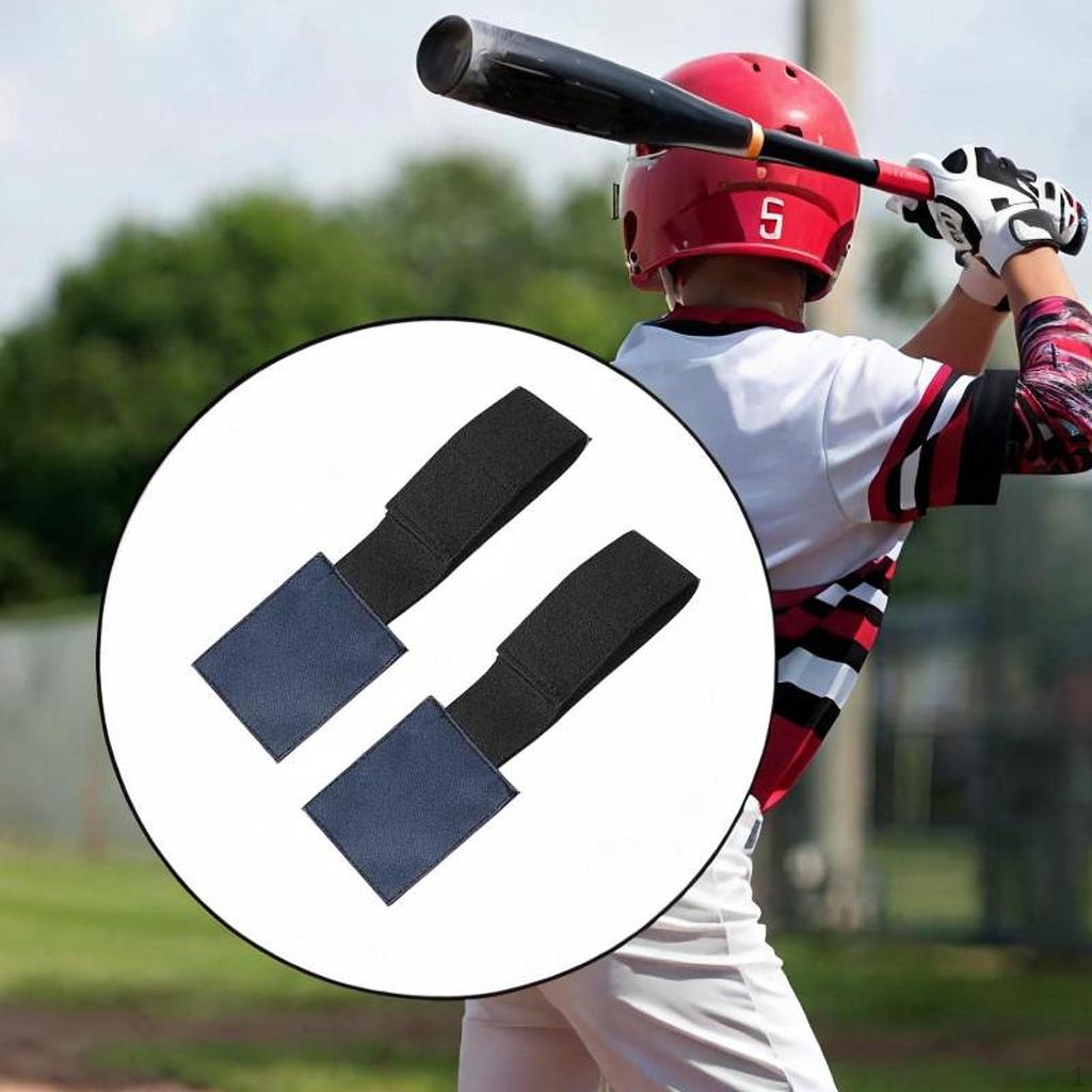 2Pcs Softball Pitching Training Strap Soft Ball Tool Adjustable Wear Resistant Leg Wrapping