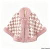 Stola a mantella in pelliccia da sposa invernale - Cardigan bianco per matrimonio o damigella d'onore.