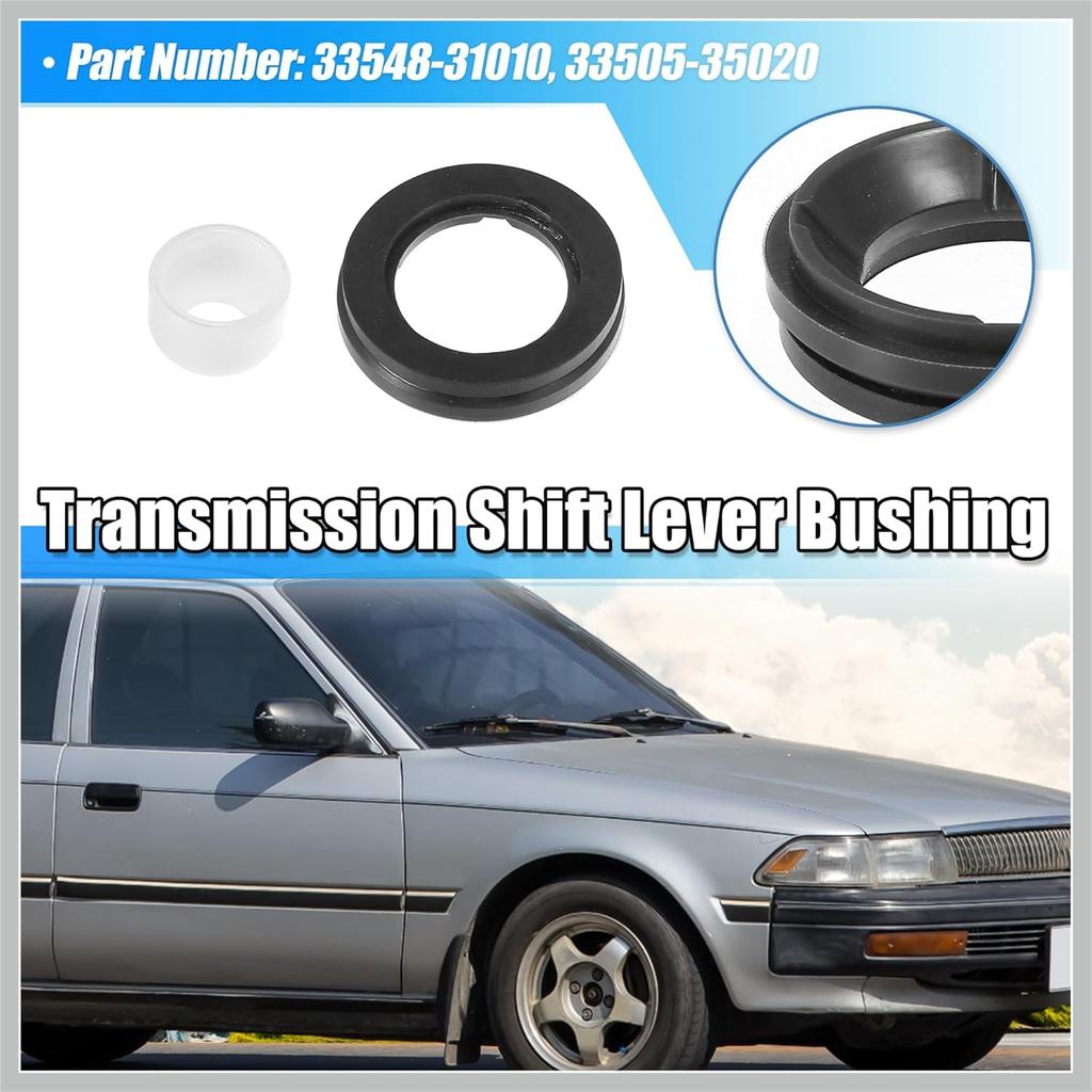 1 Set Manual Transmission Shift Lever Bushing for Toyota 4Runner 1984-2001 for Toyota Tacoma 1995-2004 No.33505-35020 Rubber White Black Green