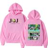 Anime JoJo Bizarre Adventure STEEL BALL RUN Gyro Zeppeli Hoodies Men's Clothing Fashion Hooded Sweatshirts Long Sleeve Pullover