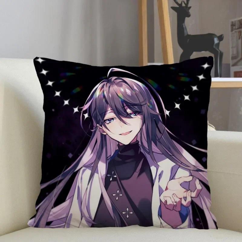 Hypnosis Mic -Division Rap Battle Pillowcase Home Decoration 45x45cm Zipper Square Pillowcase Throw Pillow Cover Drop Shipping