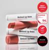 Retinal Lippenbalsam für volle und glatte Lippen (Klar & Rosafarben getönt)