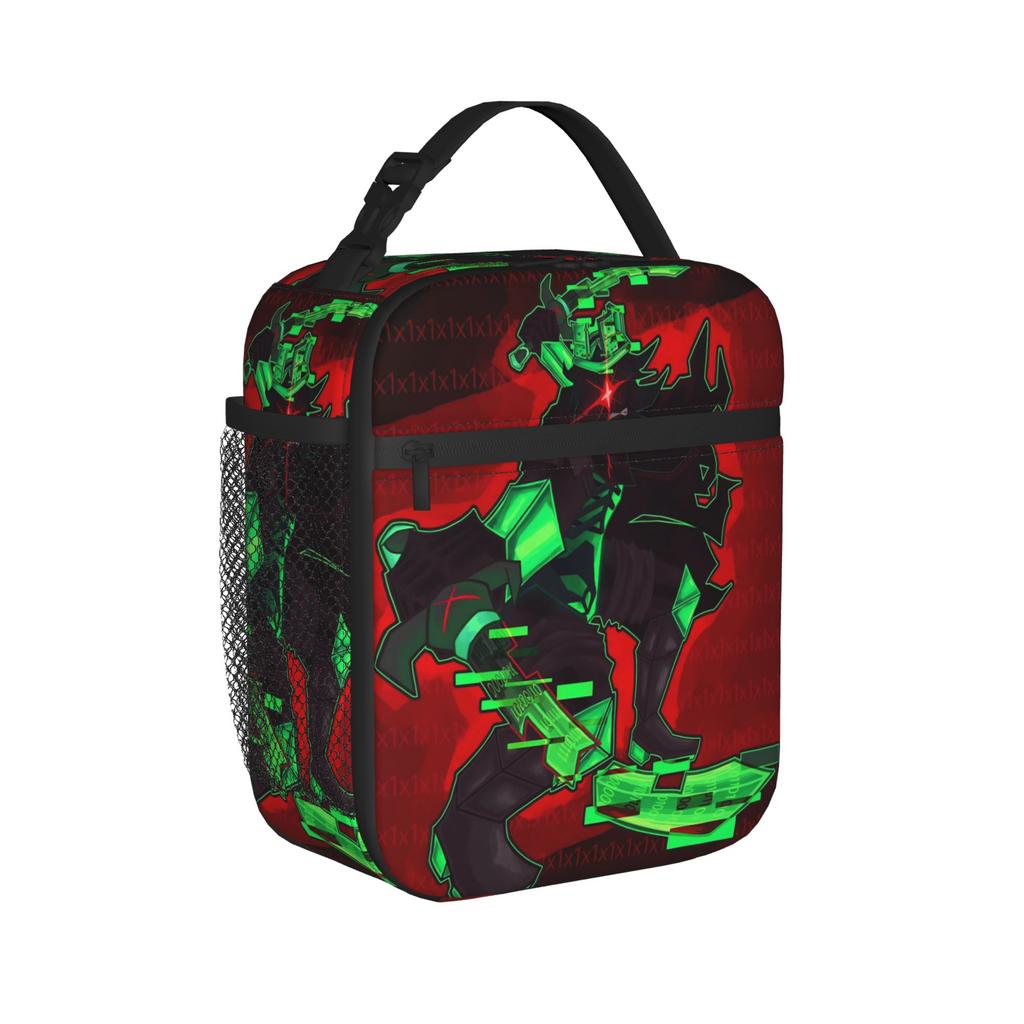 Forsakens Lunch Bag Funny Lunch Box Picnic Portable Insulated Thermal Tote Handbags For Child Oxford Graphic Cooler Bag