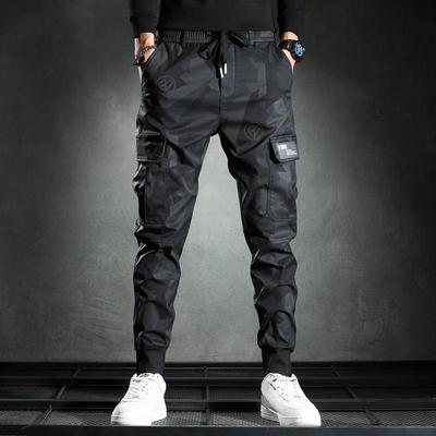 Camouflage Casual Hosen Männer Neue Mode Schlanke Elastische Taille Mode Arbeit Hosen Hosen
